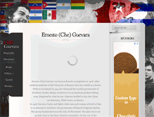 Tablet Screenshot of elcheguevara.org